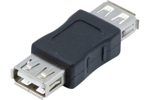 USB2.0 Type A female/ female coupler