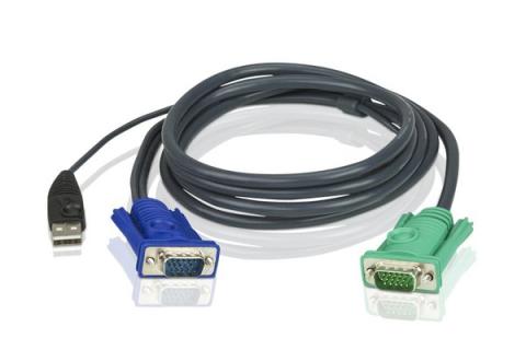 SPHD to VGA/USB KVM Cable 1,2m
