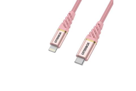 OtterBox Premium Cable USB C-Lightning 1M USB-PD Rose Gold