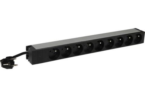 LEGRAND 19   1U PDU WITH 9 FRENCH SOCKETS WITH LED