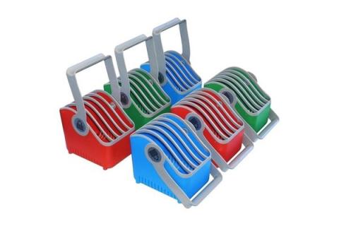 LOCKNCHARGE SET OF 6 SMALL BASKETS