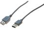 USB2.0 Extension cord A male/ A female Grey- 3 m