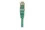 Cat6 RJ45 Patch cable F/UTP green - 25 m