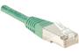 Cat6 RJ45 Patch cable F/UTP green - 0.15 m