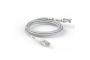 THEPATCHCORD Cat6A RJ45 Patch cable U/UTP grey - 2.1m