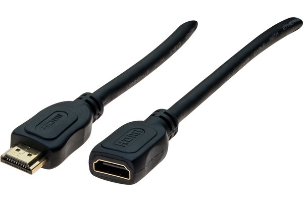 Hdmi highspeed with ethernet extension cord 5m