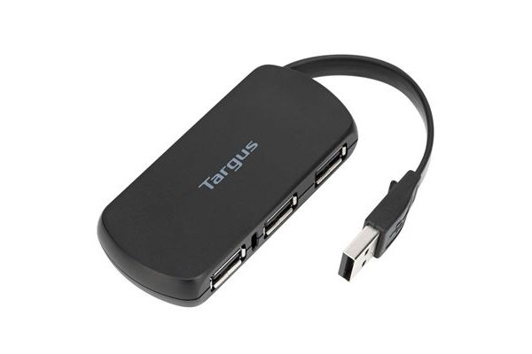 TARGUS Concentrateur USB 2.0 - 4 Ports  - Noir