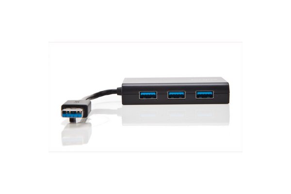 Targus USB 3.0 Hub With Gigabit Ethernet Black