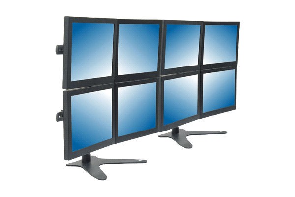 DATAFLEX Support de bureau Viewmaster 53833 - 8 écrans