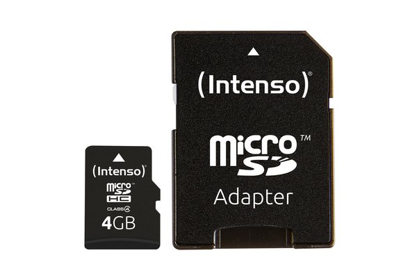 INTENSO MicroSDHC card Class 4 - 4 Gb