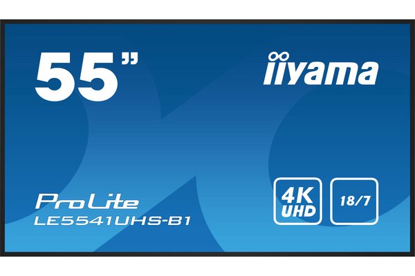 IIYAMA- Afficheur professionnel 55   LE5541UHS-B1
