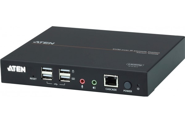 ATEN KA8288 Station console double HDMI KVM sur IP     