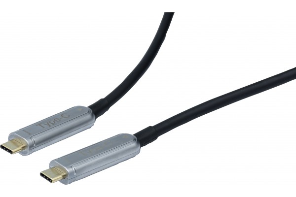 CORDON USB 3.2 Gen2 hybride Type-C / Type-C - 10 M