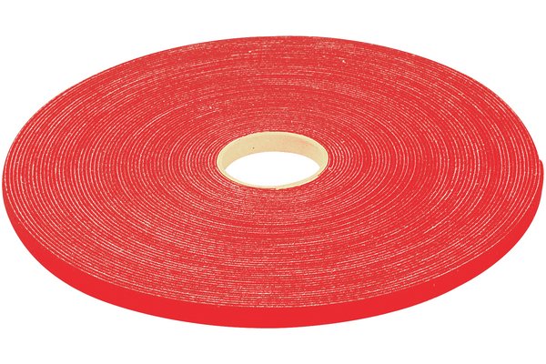 Self Gripping tie roll 16 mm Red- 20 m