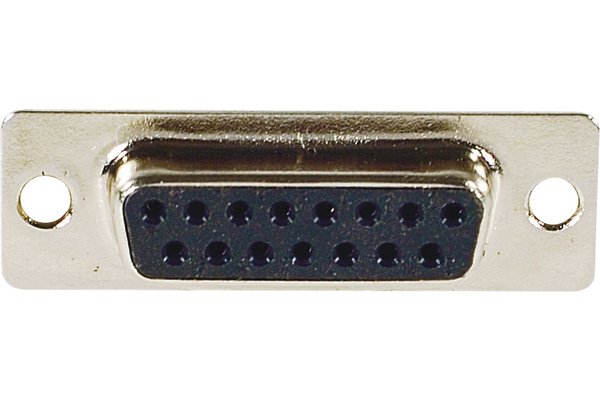 Connector with solder bucket contacts- DBSub Female