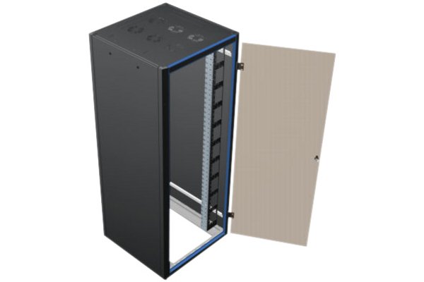 EFIRACK 42U Network cabinet 800 x 1000 (titanium grey)