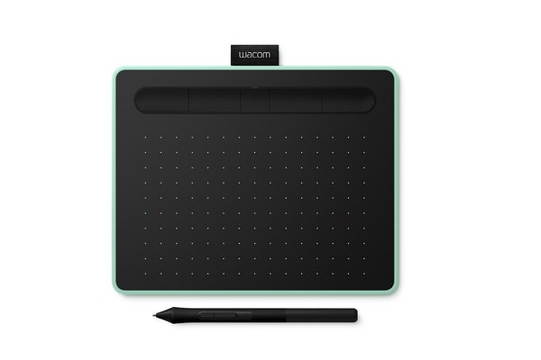 WACOM Tablette graphique Bluetooth à stylet Intuos - S -  A6 - USB - Pistache