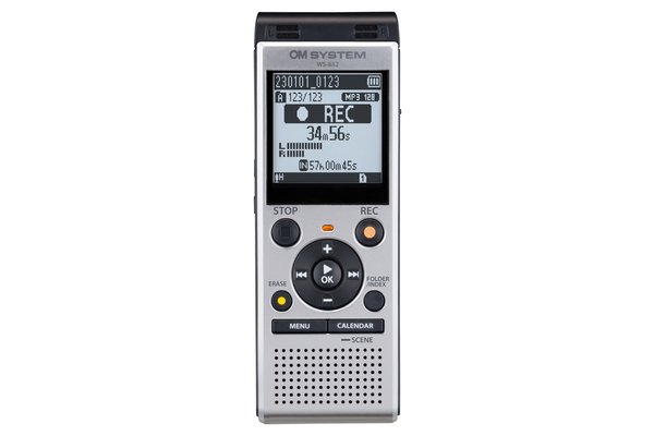 OM SYSTEM Enregistreur numérique WS-882 (4GB) - Argent