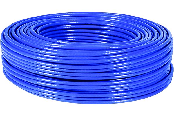F/UTP cat.6 stranded-wire cable Blue- 100 m