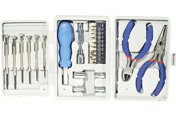 Tool kit with 25 pieces