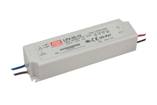 Led drivers power supplies 36W 12V 3A for item 831582