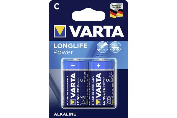 VARTA alkaline batteries 04914121412 LR14 / C -  2 units