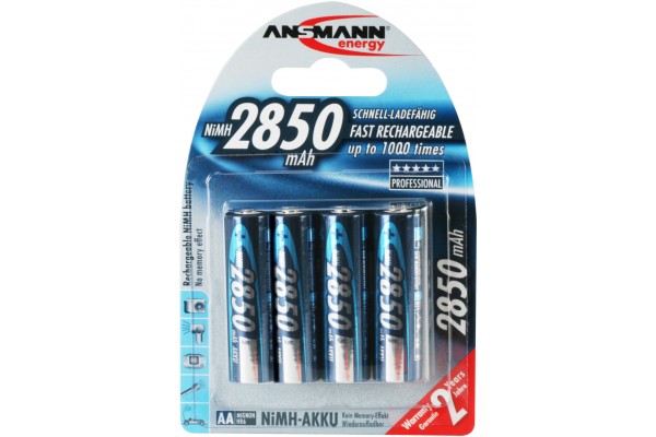 Ansmann batteries 5035092 HR6 / aa blister de 4