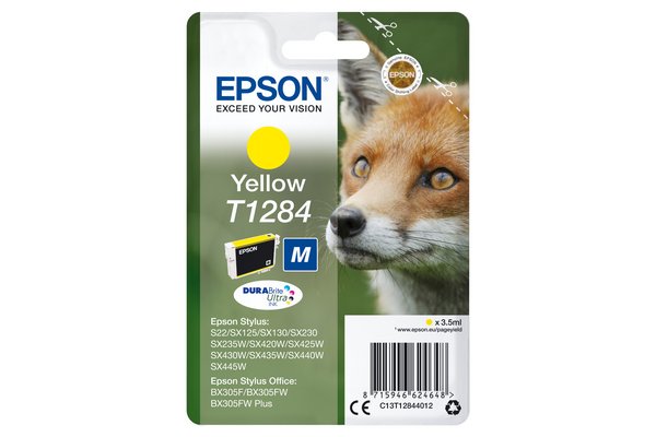 Cartouche EPSON C13T12844012 T1284 - Yellow