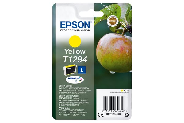 Cartouche EPSON C13T12944012 T1294 - Yellow