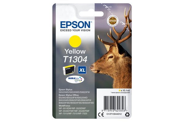 Cartouche EPSON C13T13044012 T1304 - Yellow