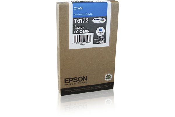 Cartouche EPSON C13T617200 T6172 - Cyan