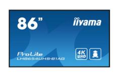 IIYAMA- Signage screen LH8654UHS-B1AG