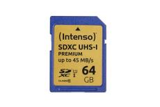 INTENSO SDHC card UHS-I Premium Class 10 - 64 Gb