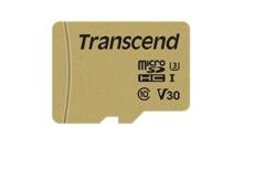 TRANSCEND Micro SDHC UHSI card 500S Class 10 8 Go with SD adaptor