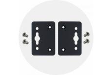 Wall Mounting Kit with 2 Plates Countersunk Screws