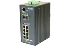 Planet IGS-10020HPT L2  Industrial Switch 8 Giga PoE+& 2 SFP