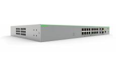 16 x 10/100T POE+ ports and 2 x combo ports (100/1000X SFP or 10/100/1000T Coppe