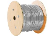 S/FTP Category 7 stranded wire cable LSZH Grey - 305 m