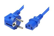 AC Power cord 2 P + GND Blue- 1.80 m