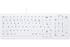 CHERRY Keyboard AK-C7000 USB IP65 white (FR)