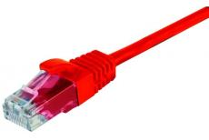 Cat5e RJ45 Patch cable U/UTP snagless red - 20 m