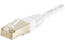 Cat6 RJ45 Patch cable S/FTP white - 30 m
