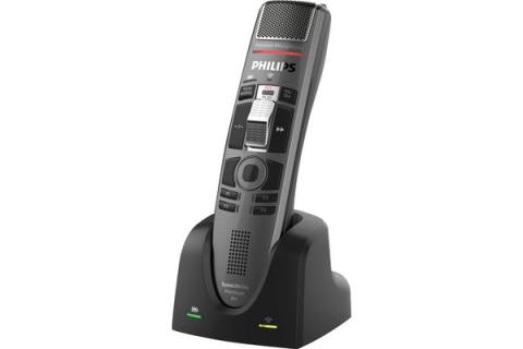 PHILIPS SpeechMike SMP4000 : Microphone de dictée sans fil, portée max 5m