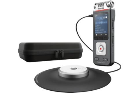 PHILIPS Dictaphone VoiceTracer DVT8110 : Optimisé pour les réunions 8Go, 3 Mic