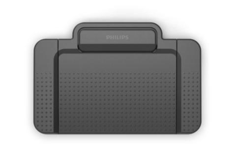 PHILIPS Pédale de contrôle ACC2310 :  Design 3 pédales (style Philips), USB