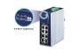 PLANET IGS-824UPT Switch Ind. 6 Giga dont 4 UltraPoE 95W & 2 SFP 100/1G